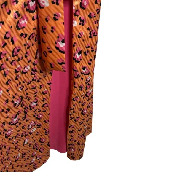 NWT CHRISTAIN SIRIANO Women’s Animal Print Halter Dresss 4 - Picture 4 of 13